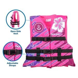 Aqua Leisure Ocean7 Type III personal flotation device Coast Guard approved